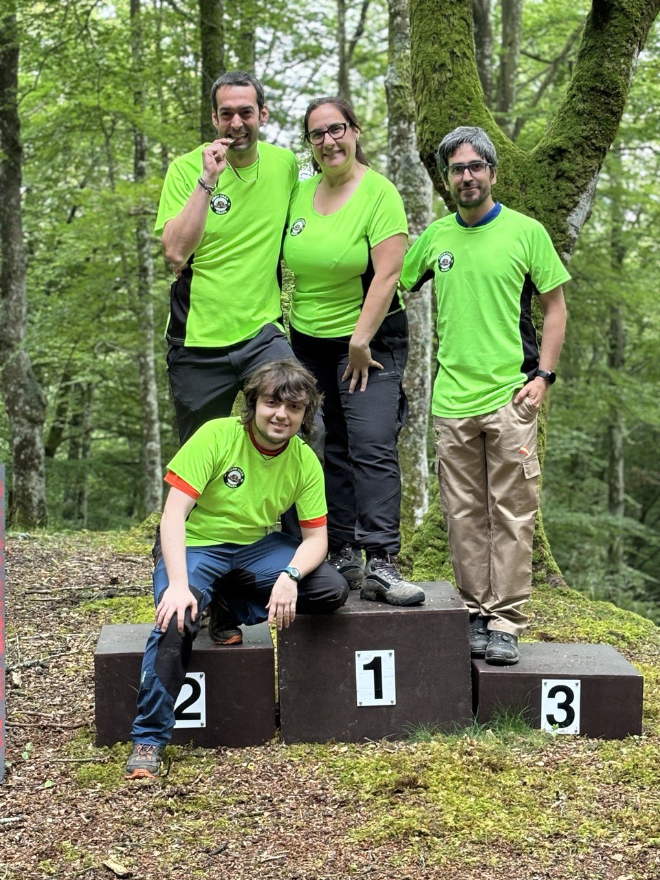 Participación de Arco Caza Araba en el Campeonato Araba 3D 2024 foto club Araba 3D 2024